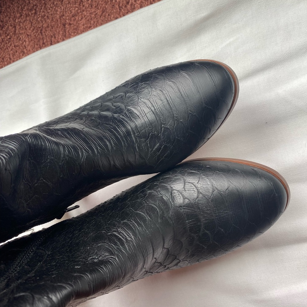 Vince Dempsey Python Leather Boot Otk - image 6